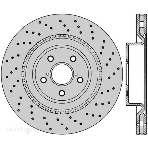 New Genuine PROTEX Rotor - Front #PDR12880HX