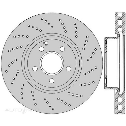 New Genuine PROTEX Rotor - Front #PDR12948HX