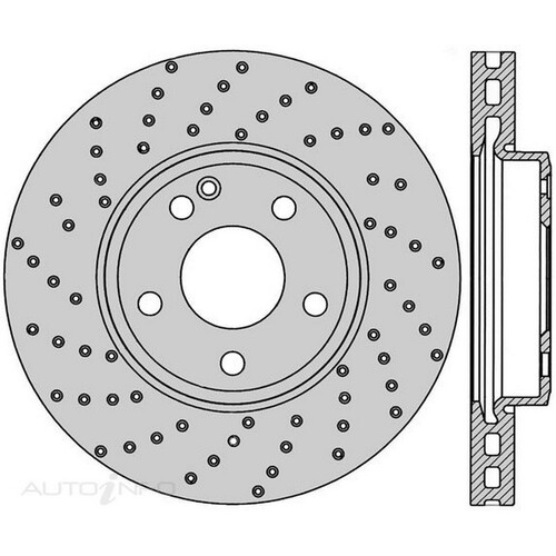 New Genuine PROTEX Rotor - Front #PDR12997HX