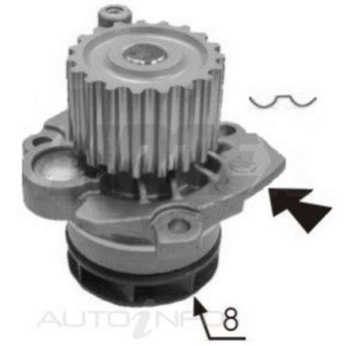 New Genuine PROTEX Water Pump #PWP8079