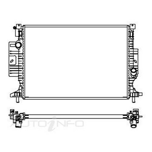 New Genuine PROTEX Radiator #RADF392