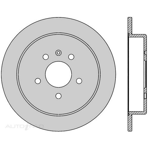 New Genuine PROTEX Rotor - Rear #SDR1001
