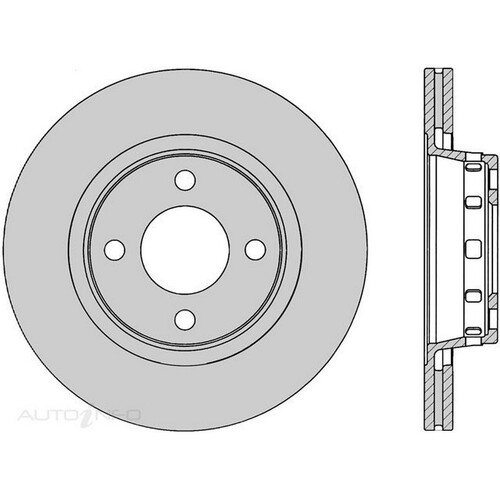 New Genuine PROTEX Rotor - Front #SDR12010
