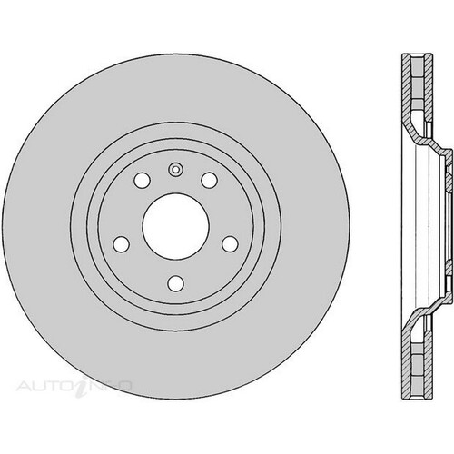 New Genuine PROTEX Rotor - Front #SDR12563
