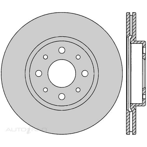 New Genuine PROTEX Rotor - Front #SDR12568