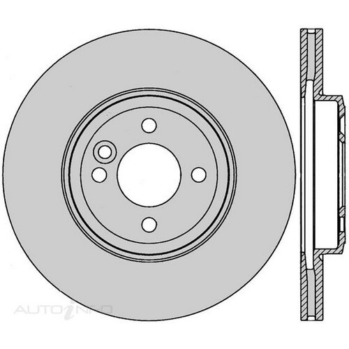 New Genuine PROTEX Rotor - Front #SDR12825