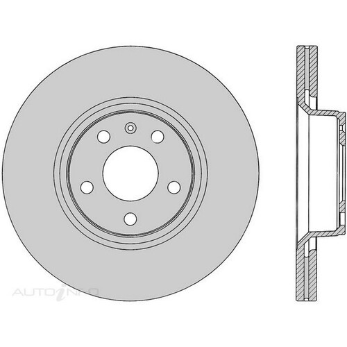New Genuine PROTEX Rotor - Front #SDR12937