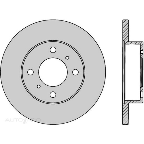 New Genuine PROTEX Rotor - Front #SDR408