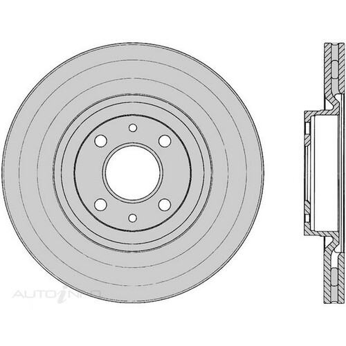 New Genuine PROTEX Rotor - Front #SDR665