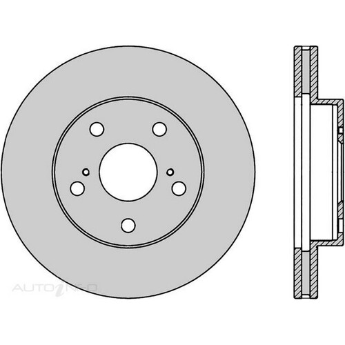 New Genuine PROTEX Rotor - Front #SDR762