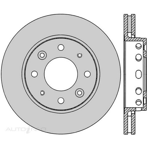 New Genuine PROTEX Rotor - Front #SDR873
