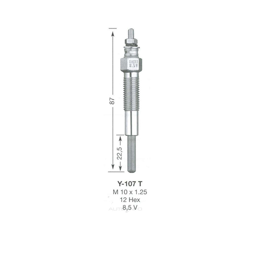 New Genuine NGK Glow Plug #Y-107T