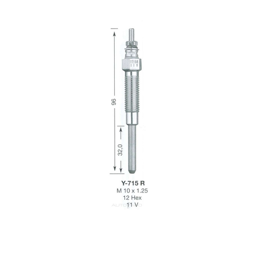 New Genuine NGK Glow Plug #Y-715R