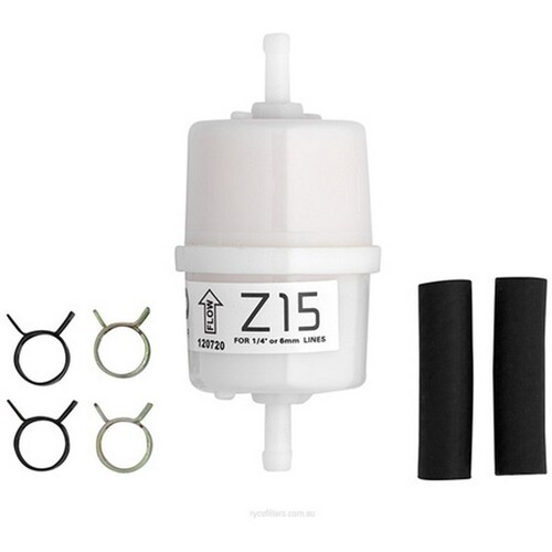 New Genuine RYCO Fuel Filter In-Line #Z15K