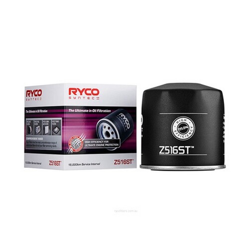 New Genuine RYCO Syntec Oil Filter Spin On #Z516ST