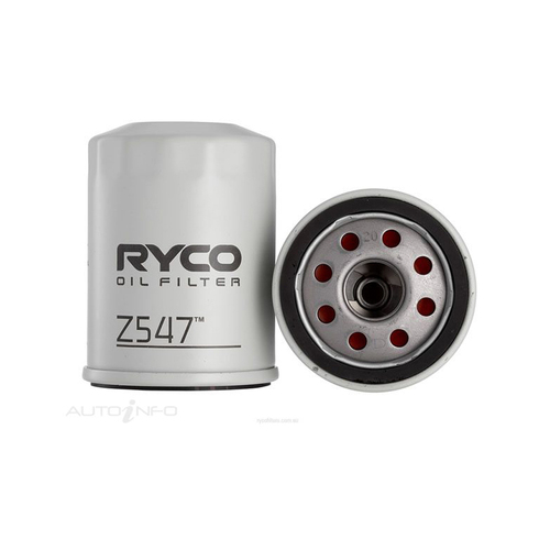 New Genuine RYCO Oil Filter #Z547