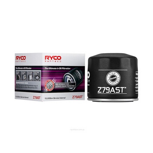New Genuine RYCO Syntec Oil Filter Spin On #Z79AST