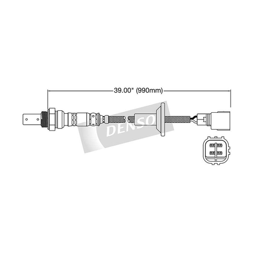 New Genuine DENSO Oxygen/lambda Sensor Post Catalytic Converter #EGO-593