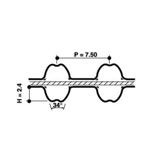 New Genuine DAYCO Timing Belt #94591