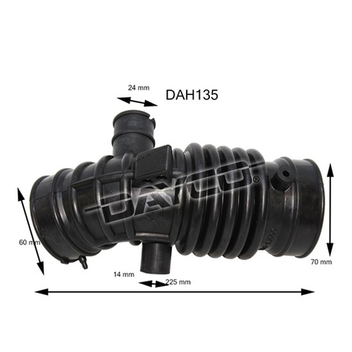 New Genuine DAYCO Air Intake Hose #DAH135