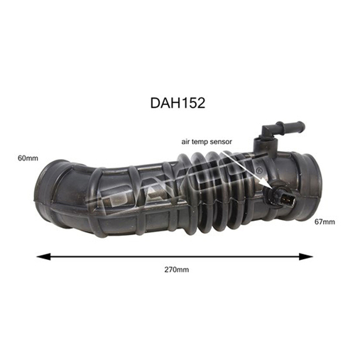 New Genuine DAYCO Air Intake Hose #DAH152