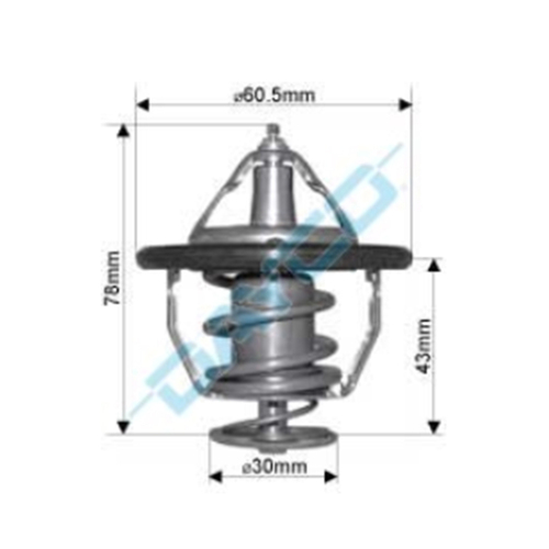 New Genuine DAYCO Thermostat 60.5mm Dia 82C #DT128A