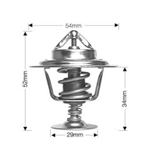 New Genuine DAYCO Thermostat 54mm Dia 92C  #DT18F