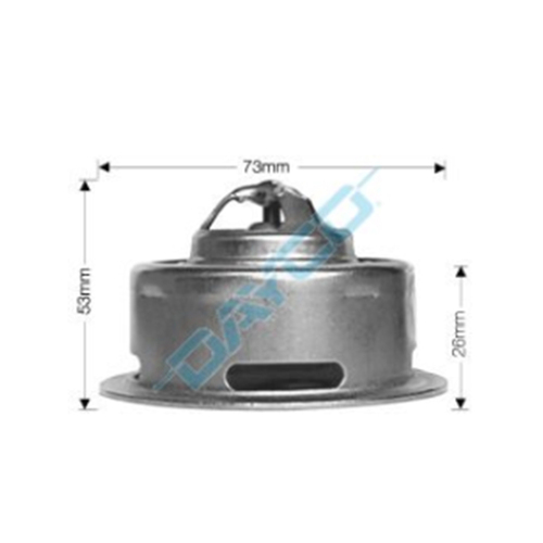New Genuine DAYCO Thermostat 73mm Dia 82C #DT23A