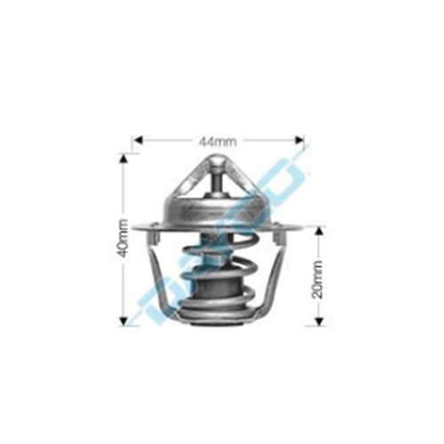 New Genuine DAYCO Thermostat 44mm Dia 82C  #DT26A