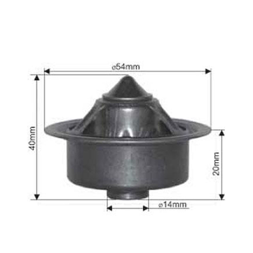 New Genuine DAYCO Thermostat 54mm 71C #DT68C