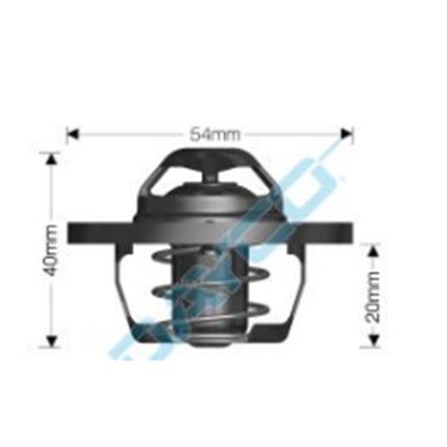 New Genuine DAYCO Thermostat 54mm Dia 82C #DT84A
