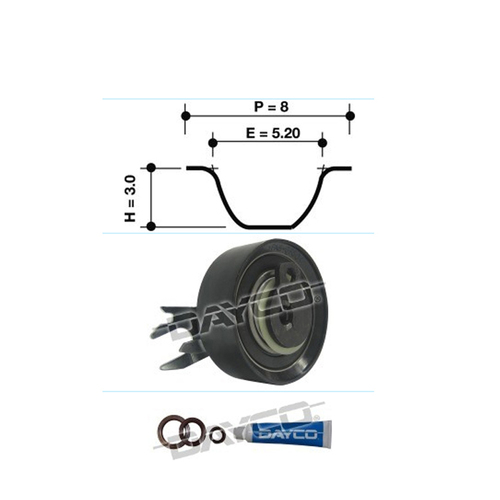New Genuine DAYCO Timing Belt Kit #KTB256E