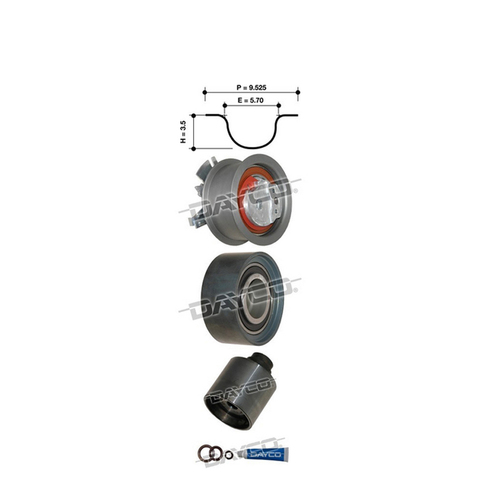 New Genuine DAYCO Timing Belt Kit #KTB441E