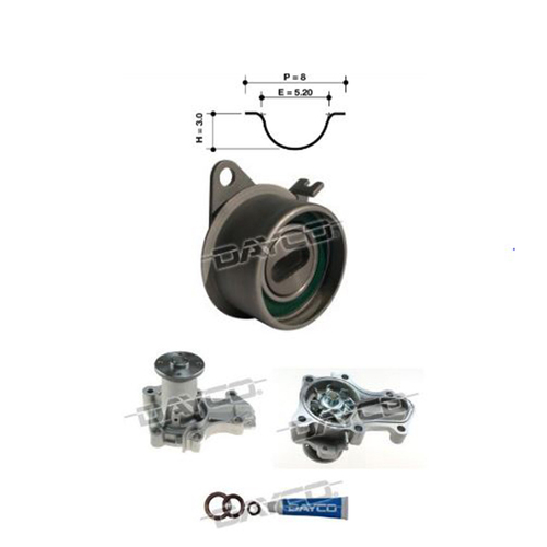 New Genuine DAYCO Timing Belt Kit #KTBA107P