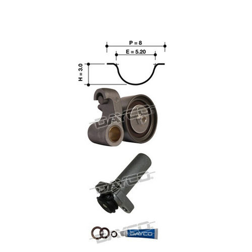 New Genuine DAYCO Timing Belt Kit #KTBA163H