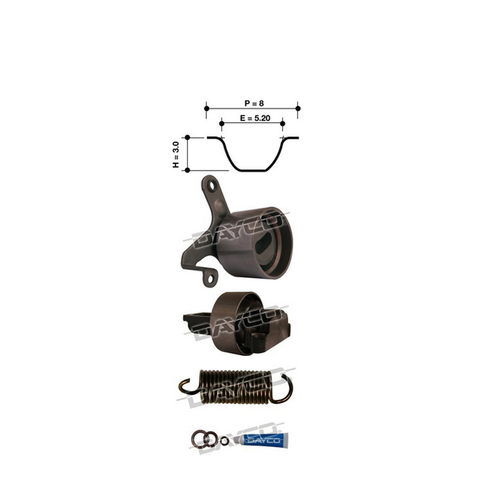 New Genuine DAYCO Timing Belt Kit #KTBA165