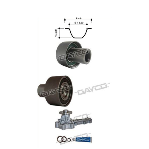 New Genuine DAYCO Timing Belt Kit #KTBA173P