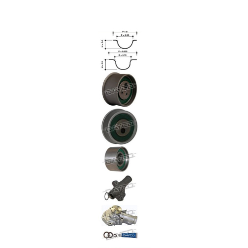 New Genuine DAYCO Timing Belt Kit #KTBA264H1P