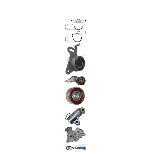 New Genuine DAYCO Timing Belt Kit #KTBA281HP
