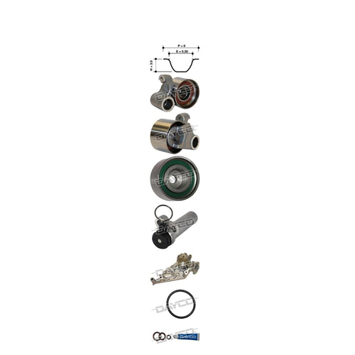 New Genuine DAYCO Timing Belt Kit #KTBA298HP