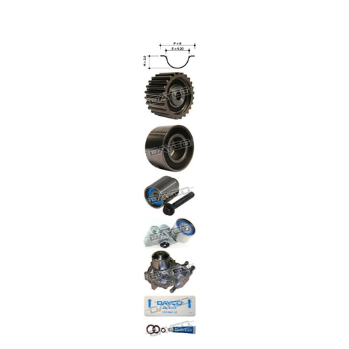 New Genuine DAYCO Timing Belt Kit & Water Pump #KTBA303HP