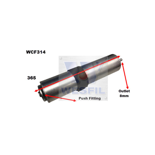 New Genuine COOPER Fuel Filter #WCF314