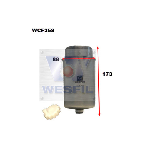 New Genuine COOPER Fuel Filter  #WCF358
