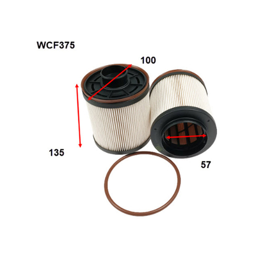 New Genuine COOPER Diesel Fuel Filter #WCF375
