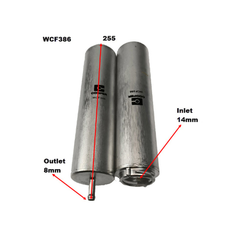 New Genuine COOPER Diesel Fuel Filter #WCF386