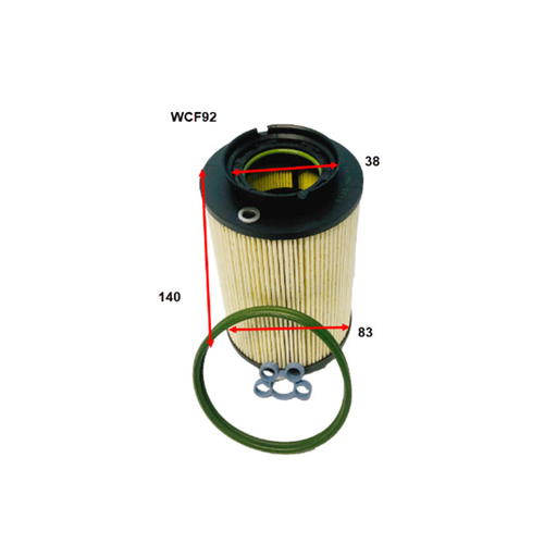 New Genuine COOPER Fuel Filter #WCF92