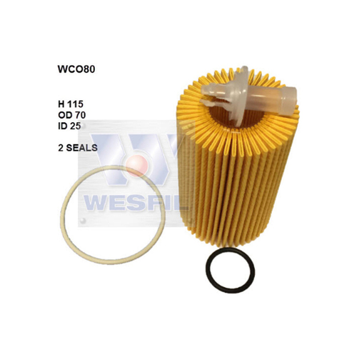 New Genuine COOPER Oil Filter  #WCO80