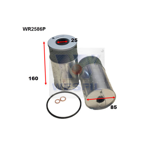 New Genuine COOPER Oil Filter  #WR2586P