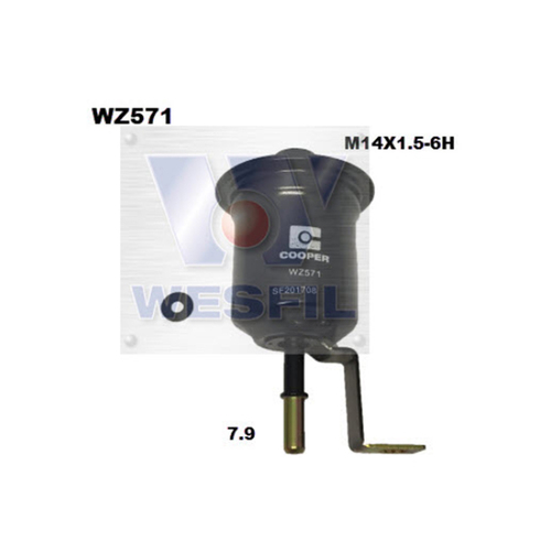 New Genuine COOPER Fuel Filter #WZ571