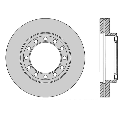 New Genuine PROTEX Rotor - Front #CDR1012